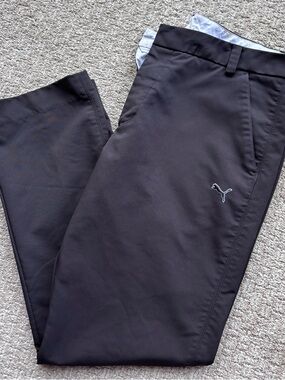 Puma Men’s Black wind/water Resistant Pants